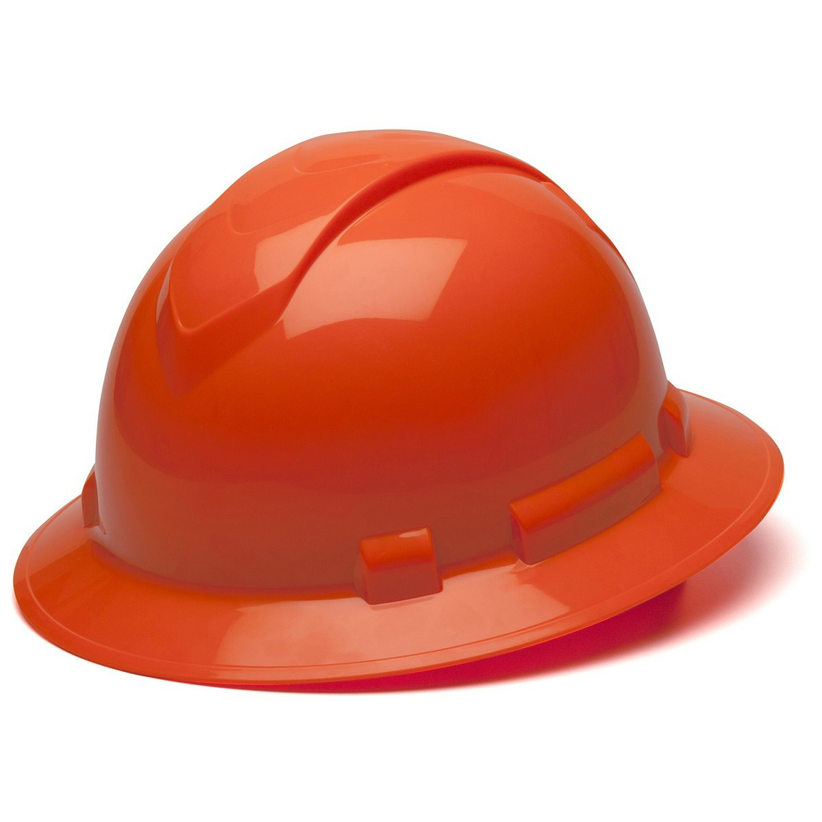 Ridgeline Full Brim Hard Hat 4pt Ratchet - 12ct Carton
