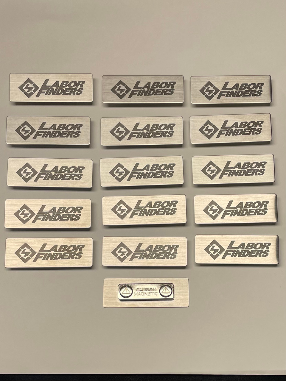 Labor Finders Company Badge