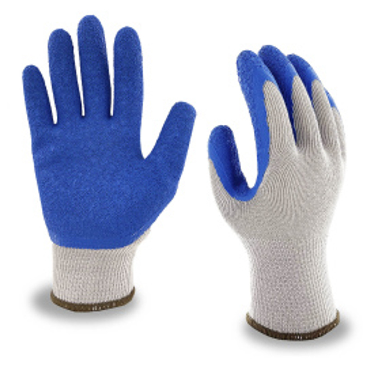 C2V Premium Blue Latex dipped gloves  (120 pair) 
