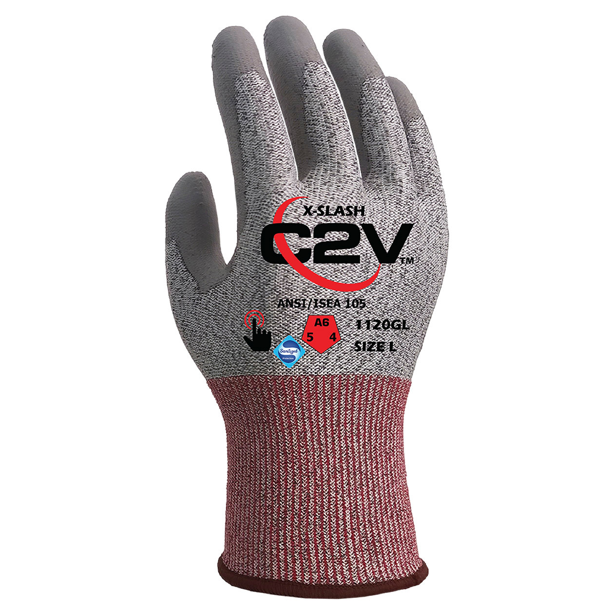 X-Slash 1120G Cut A6 Gloves_12/pack - eProcur.com an MCD Supply