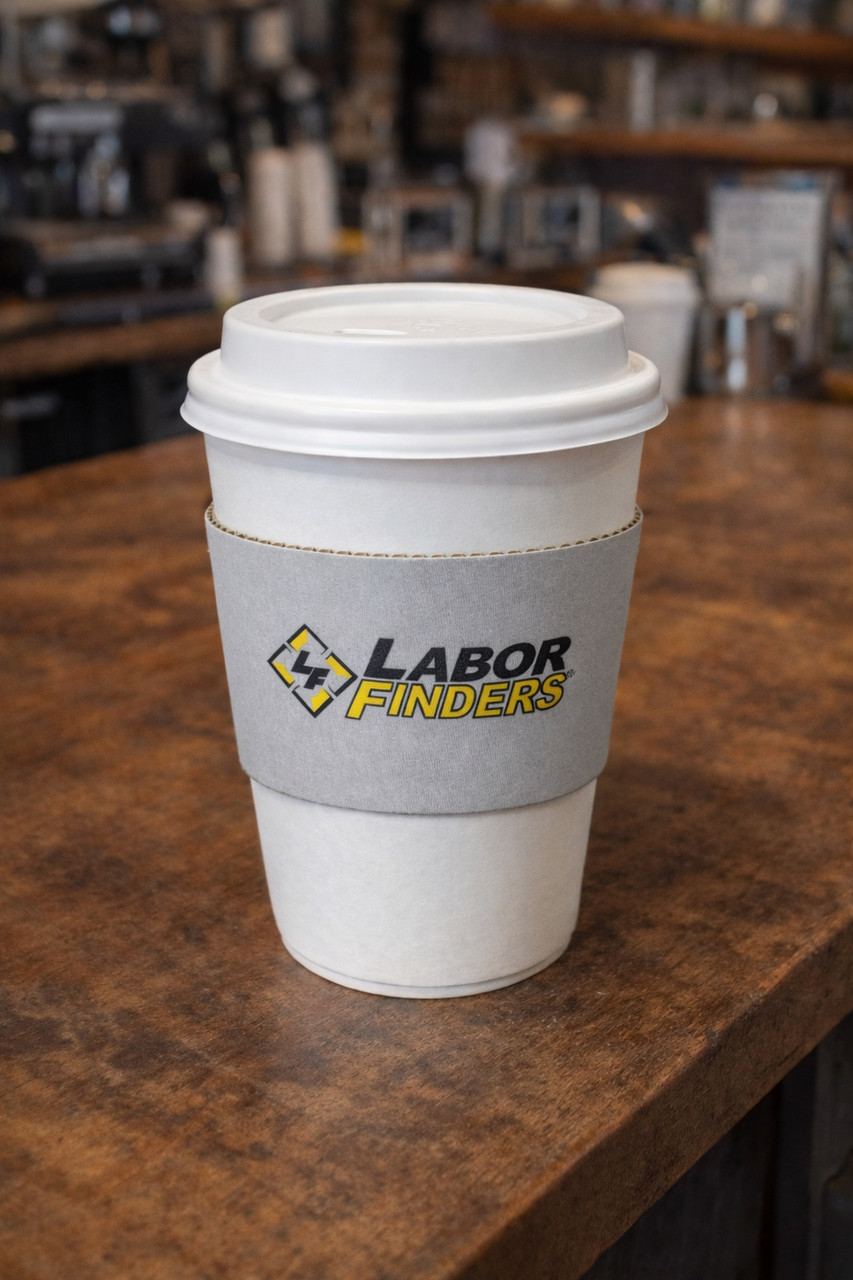 Neoprene Hot Coffee Sleeves w/LF Logo_10/pk