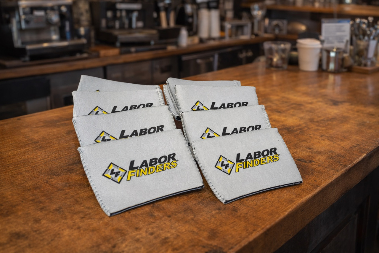 Neoprene Hot Coffee Sleeves w/LF Logo_10/pk