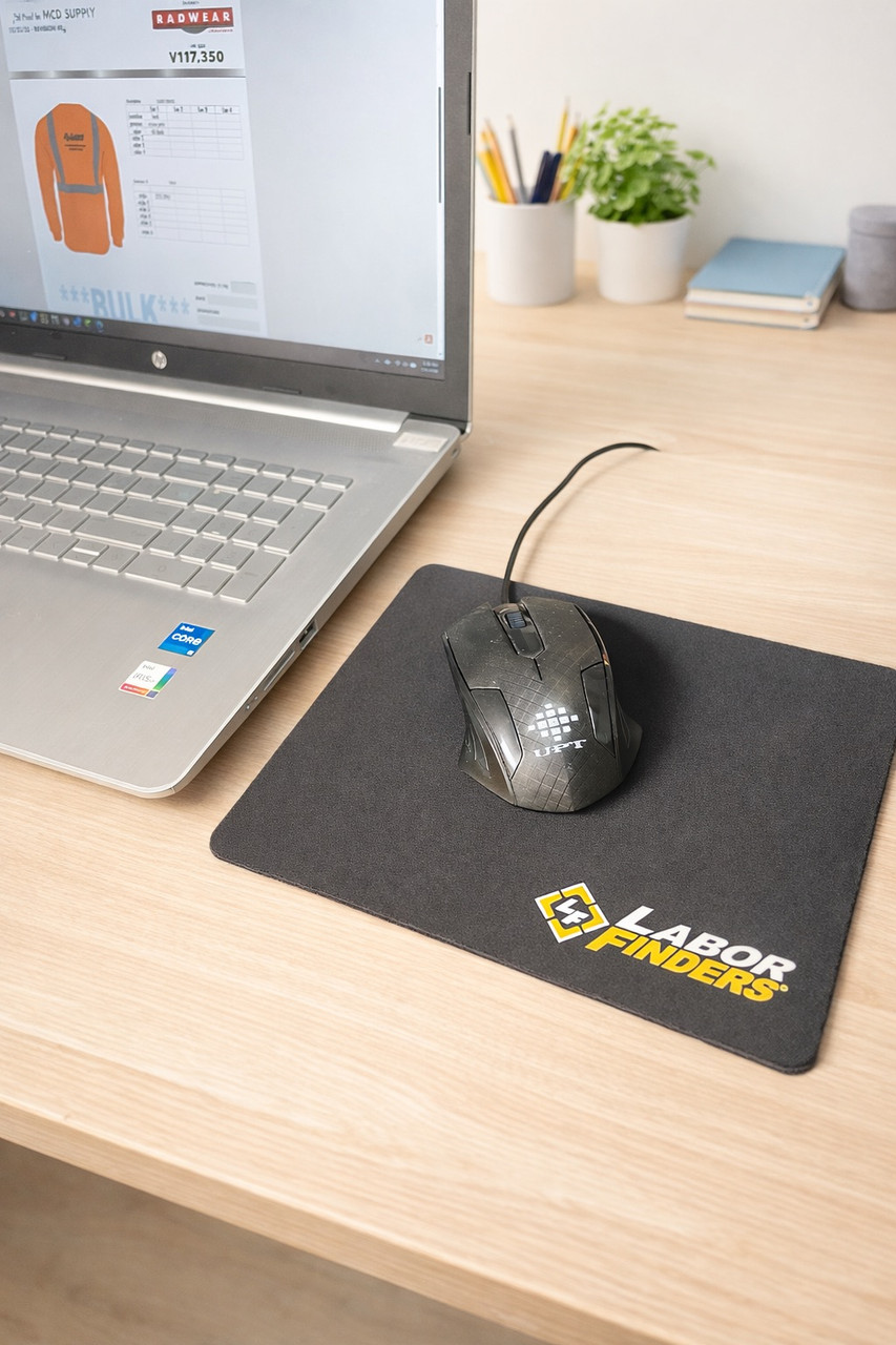 Mouse Pad_Black w/LF Logo