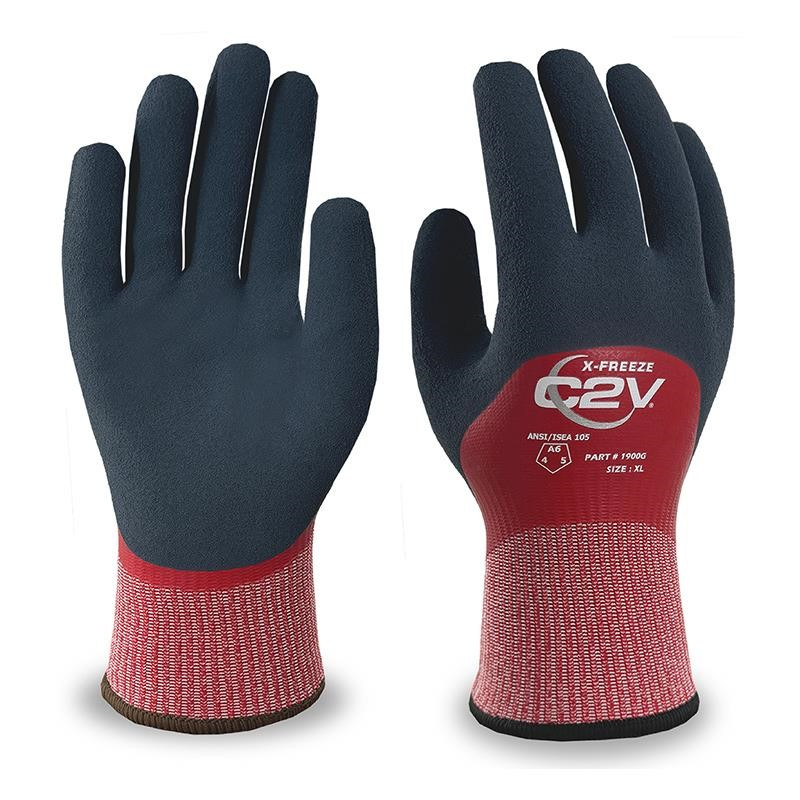 Cold Weather Cut level A6 gloves 6pr Pack XLarge