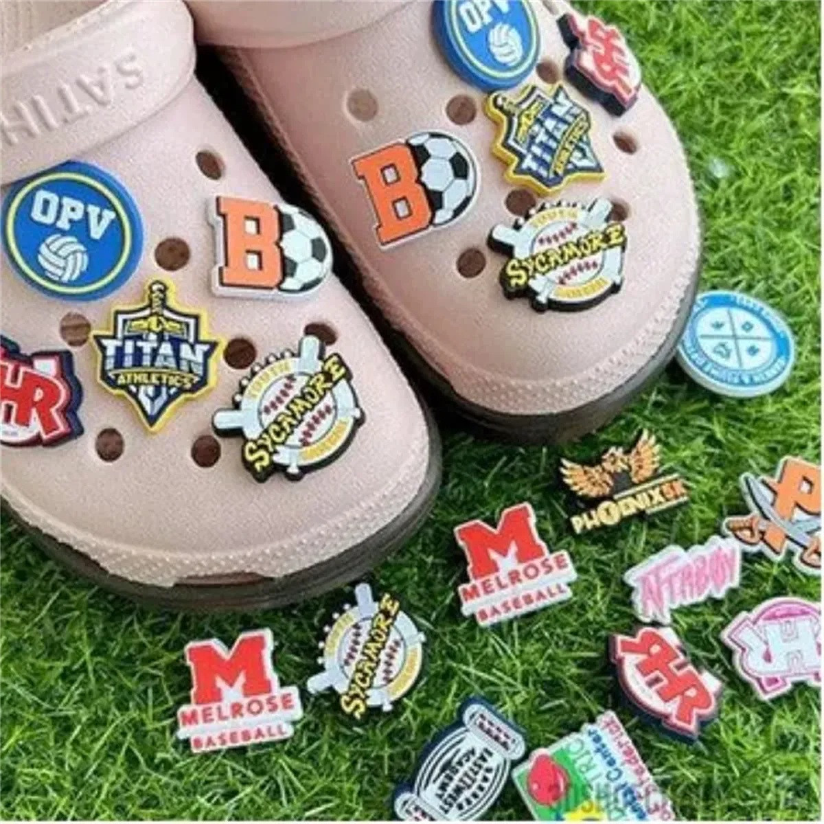 2D Custom Molded Shoe Charms_500 minimum