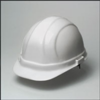 OMEGA II 6PT Hard Hat  Slidelock 12ct carton - White