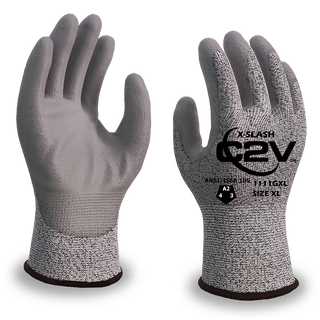 Cut Level A2 HPPE Dipped Palm Gloves by C2V - 144ct Case