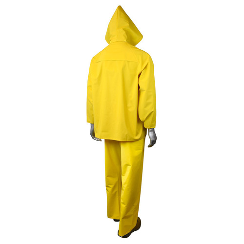 Radians ERW .35 Series Rain Suit 3pc 35mil Yellow  10ct Case
