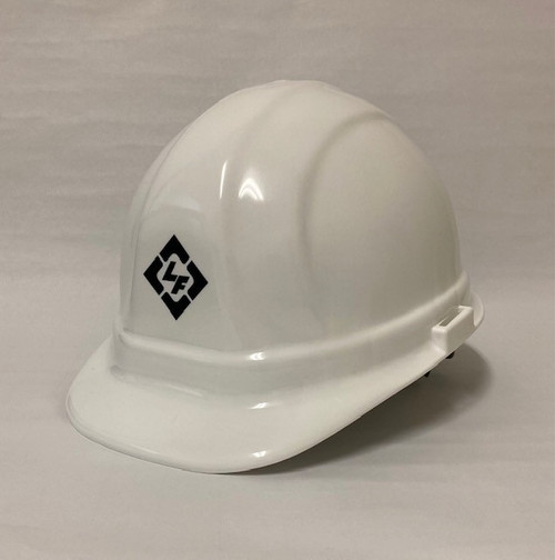  LF Logo OMEGA II Hard Hat Made in the USA! White