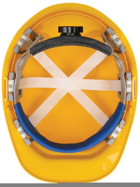 OMEGA II Hard Hat  Ratchet Suspension Yellow