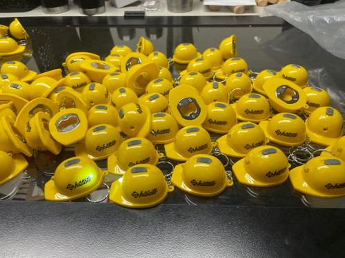 LF logo Key Chain Hard Hat With Light