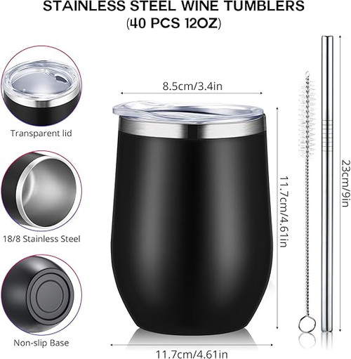 Laser Engraved Stainless Steel Cups / Tumblers