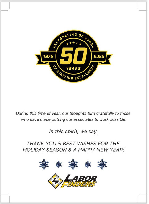 LF Christmas Holiday Cards 25ct bundle 2025