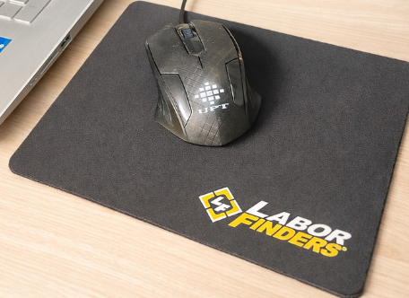 Mouse Pad_Black w/LF Logo
