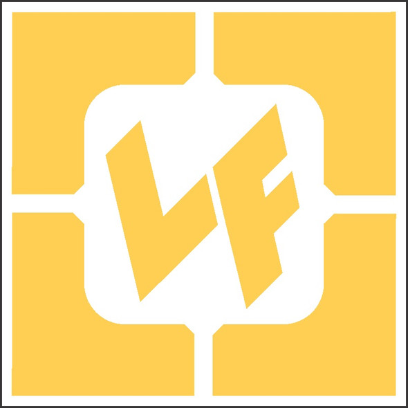 LF Logo Sticker 2" - 25ct Roll