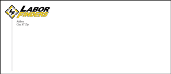 Labor Finders Non-Window envelope 1,000ct