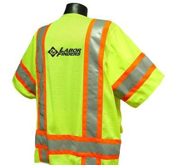 Radians SV63 Class III Surveyor Vest W Mic Tabs LF logo