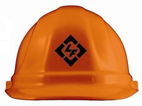LF Logo OMEGA II Hard Hat (12ct case) Made in the USA! Orange