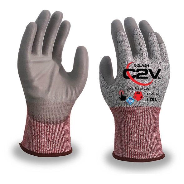 X-Slash 1120G Cut A6 Gloves 12ct Pack Large