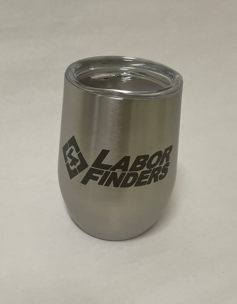 LF Logo Stainless Steel Tumbler 12oz - Stainless