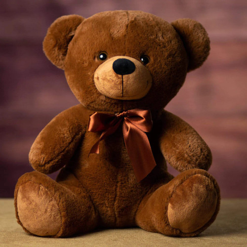 14" Luxury Bear- Brown