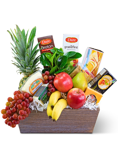 Classic Fruit and Cheese Basket