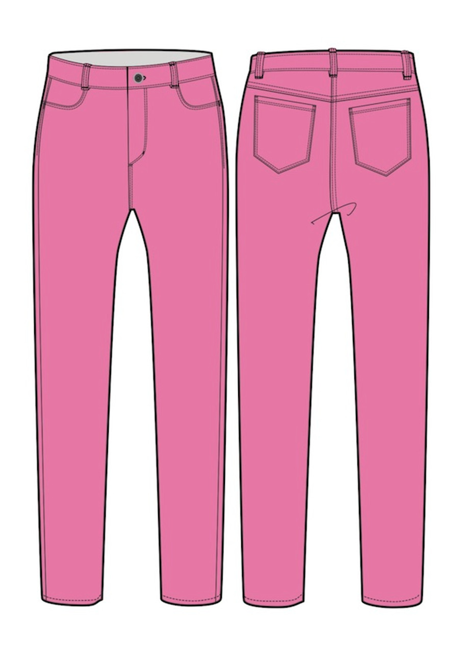  Womens Pink Jeans