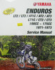 Genuine Yamaha Service Manual for Yamaha  Enduros