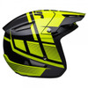 Helmet HT1 Struktur, Black/Flo Yellow Large