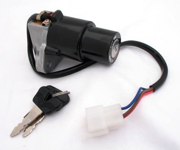 Yamaha 19781988 Reproduction Ignition Switch with Keys and Fork lock