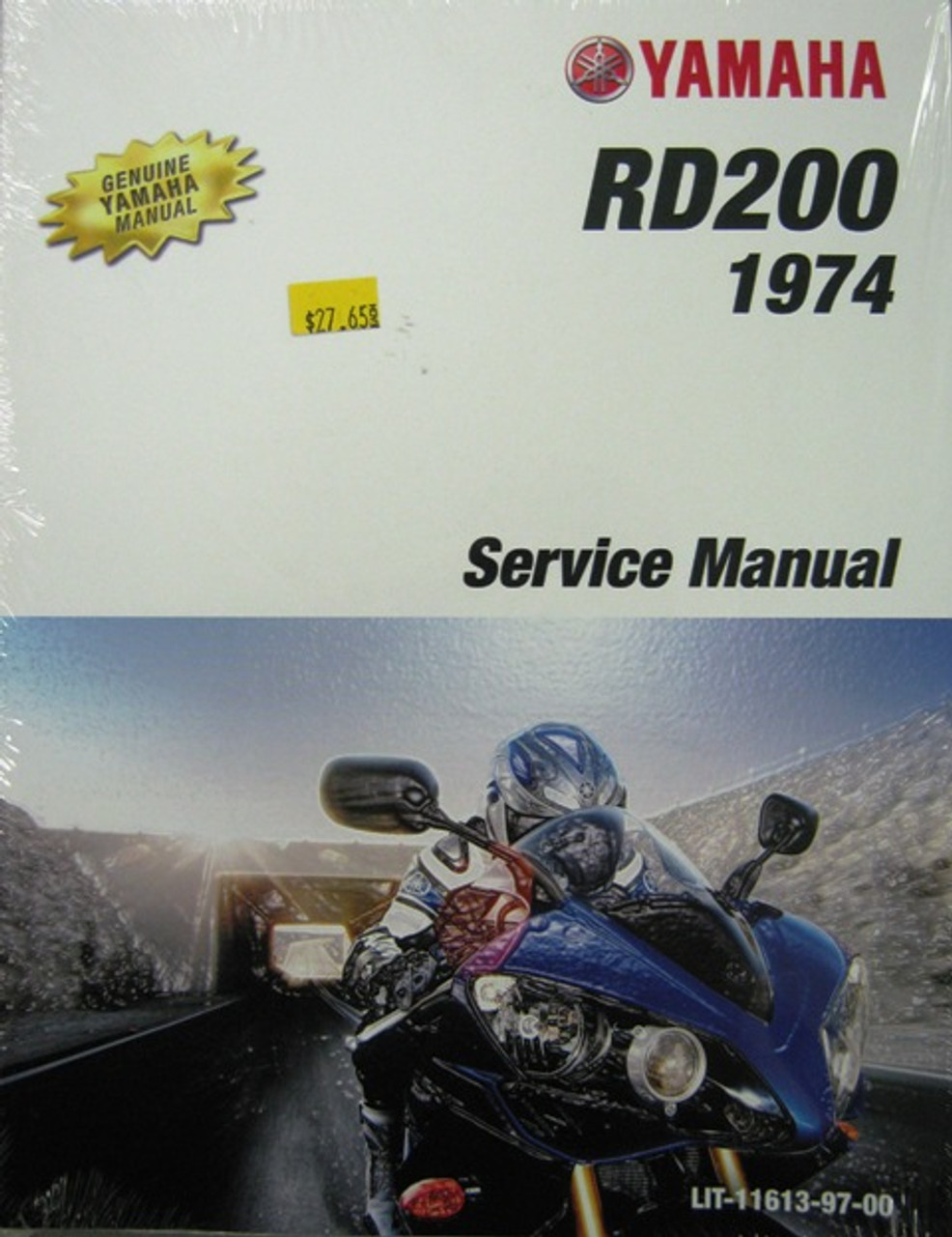 Genuine Yamaha RD200 Service Manual