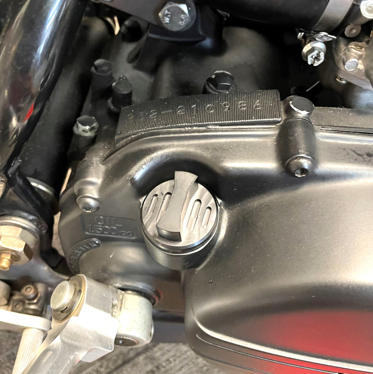 Billet Aluminum Dip Stick. Yamaha RD250, RD350, RD400, 360-15363