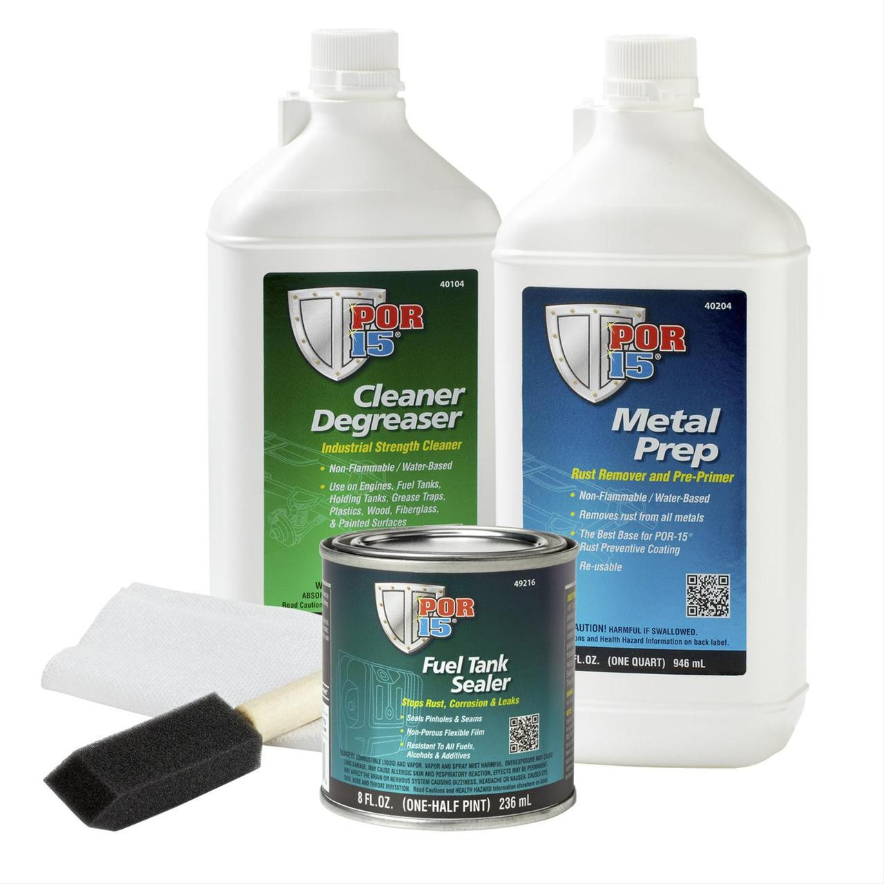 POR15 Motorcycle Fuel Tank Liner Kit. 49229 - HVCcycle
