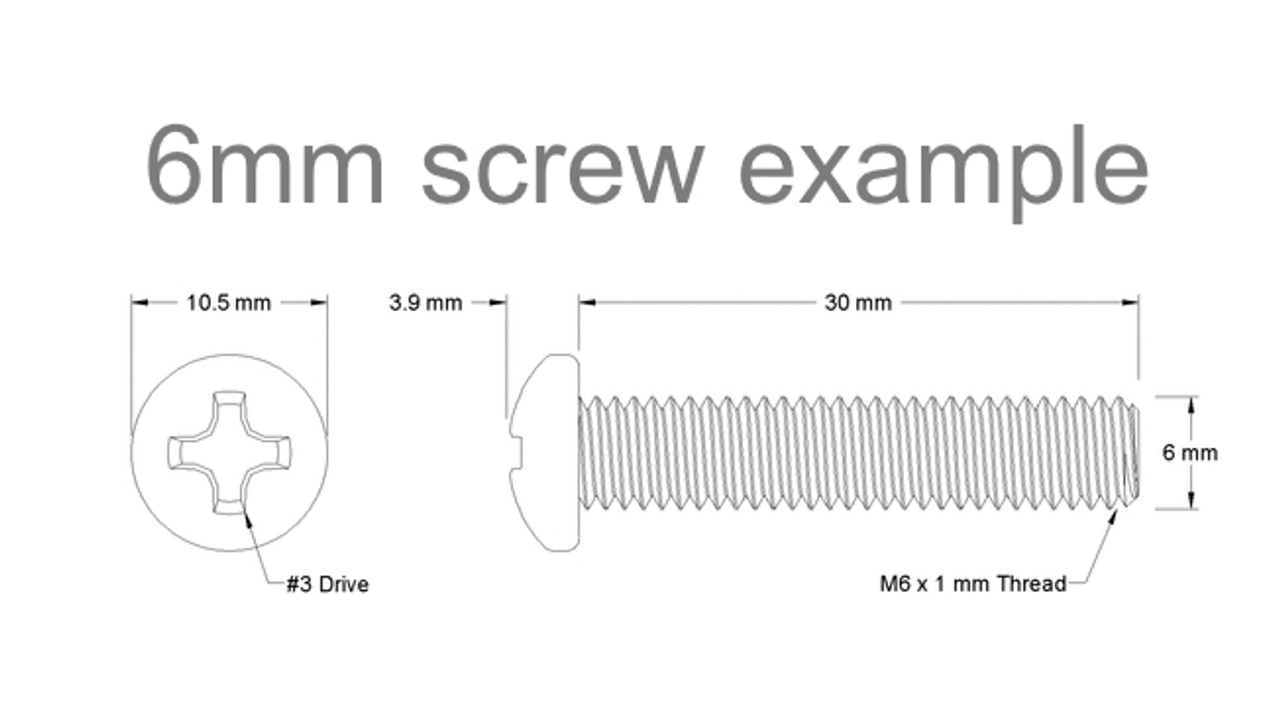 Metric Japanese Industrial Standard (JIS) Pan Head Phillips