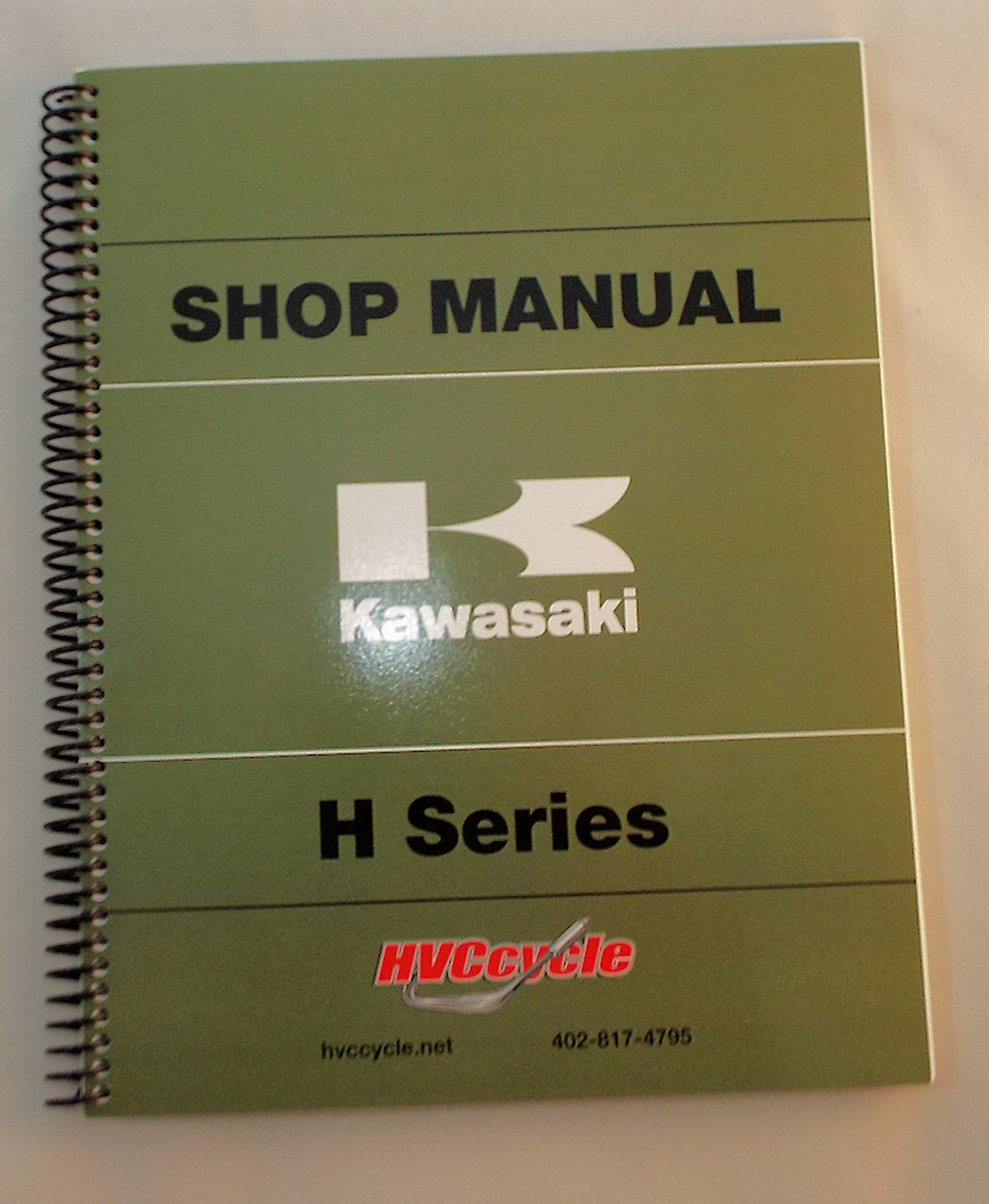 Kawasaki H1, KH500, H2 Shop Manual, 99997-711 - HVCcycle