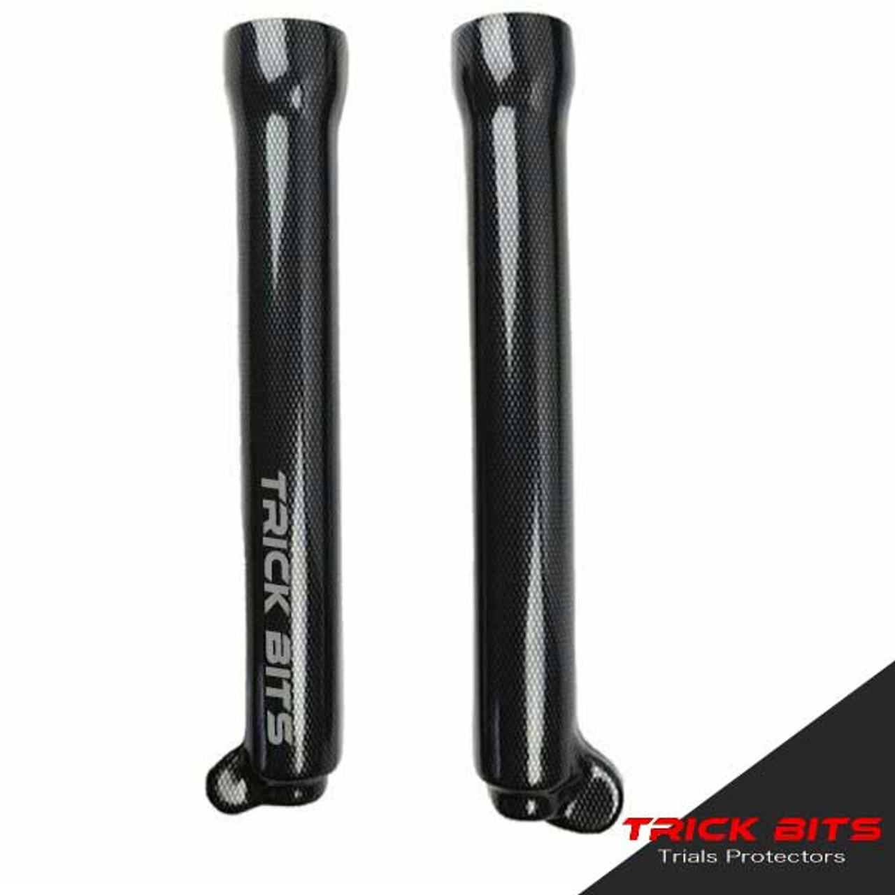 Fork Guards,  Short, Carbon Look, Tech Forks. TBCTEC1A