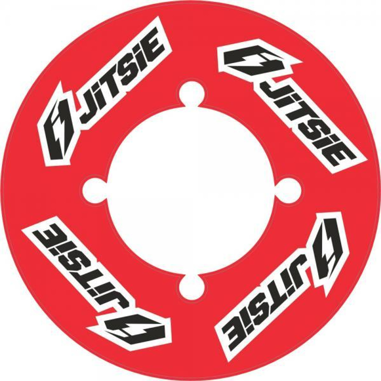 Jitsie Rear Sprocket Cover / Sticker   