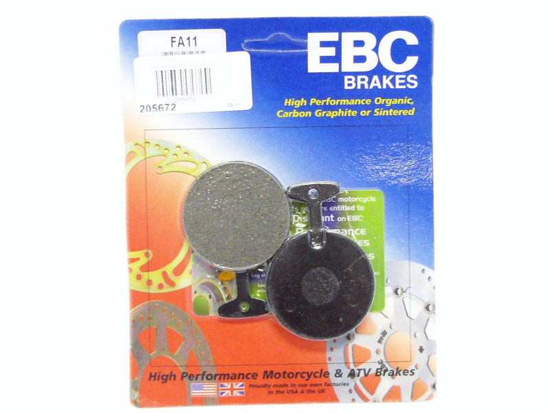 Yamaha RD, XS, TX Front & Rear Brake Pads EBC FA11 - HVCcycle