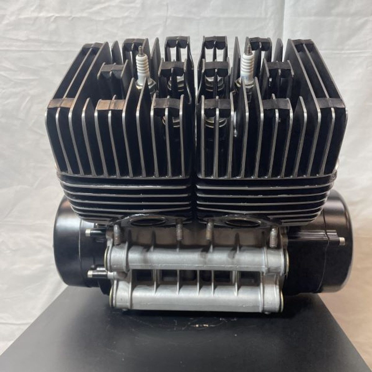 Yamaha RD400 Engine, restored. 1A1-007711