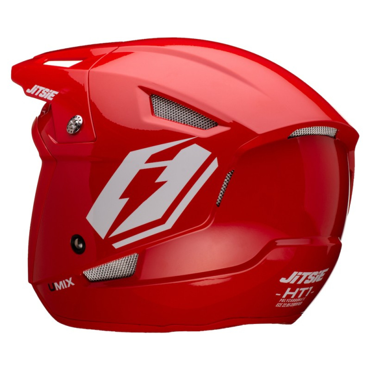 Helmet HT1 UMIX, Red/White, Medium JI19HT1UM-5725M