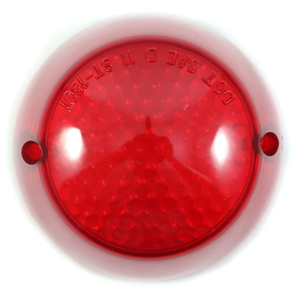 Yamaha Red Turn Signal Lens, 211-83332-75-00,211-83332-70-0R