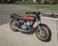 Kawasaki H1 with Lectron Carbs.