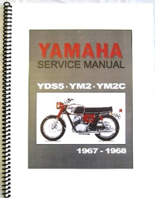 Yamaha Yds5 Ym2 Ym2c Factory Repair Manual