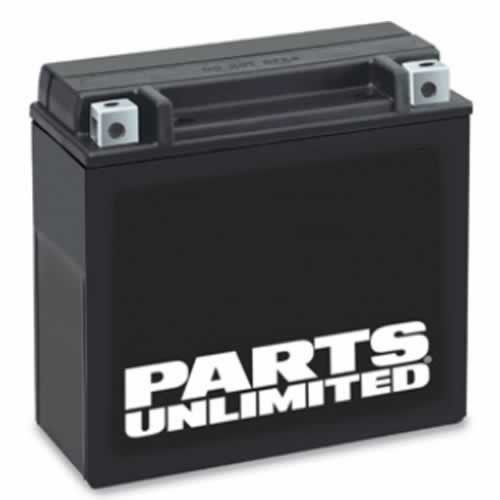 Parts Unlimited Factory Activated AGM Maintenance Free Battery YTZ10S