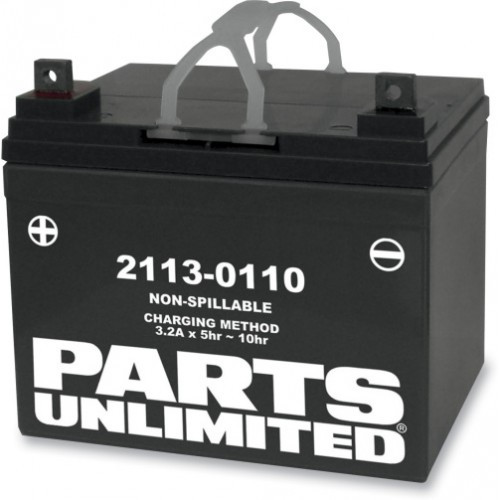 Parts Unlimited Factory Activated AGM Battery YTZ10S - CTZ10S