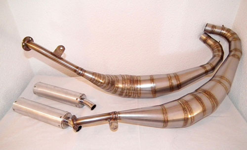 JL Exhaust GP Yamaha RD350LC Exhausts - Street