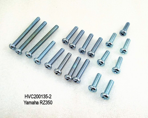 Kawasaki, H1, A/B, Phillips Screw Engine Side Cover Kit, HVC200135-4,