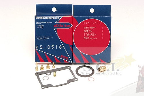 Suzuki GT750 Carb repair kit (72-73) KS-0518