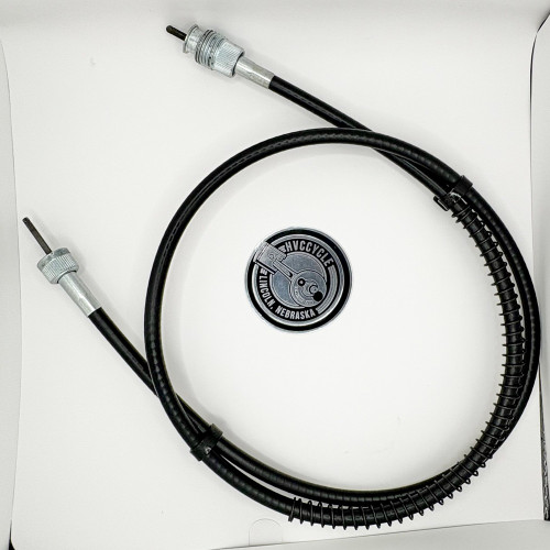 Tachometer Cable, Yamaha DT250, DT360, DT400 1974-1976, 438-83560
