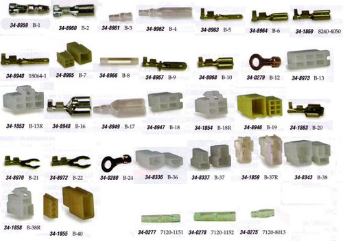 Pin, Female, Honda, (10pk),  34-1869  8240-4050 Pin, Female, Honda, (10pk),  34-1869  8240-4050